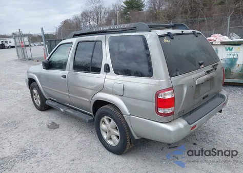 2002 Nissan Pathfinder Se из США, поврежденный, VIN JN8DR09YX2W711984